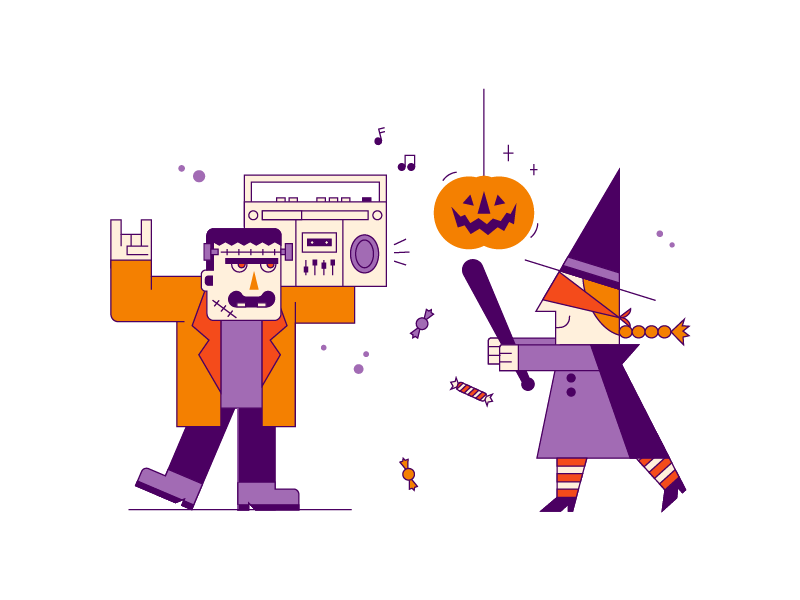 Halloween dekor